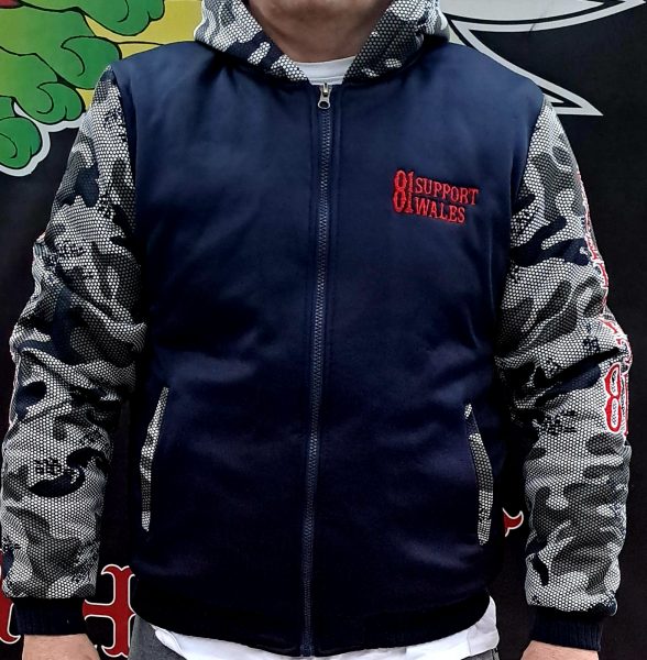 Support 81 wales camo jacket