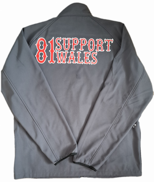 Support 81 wales Soft shell Winged Jacket - Image 2